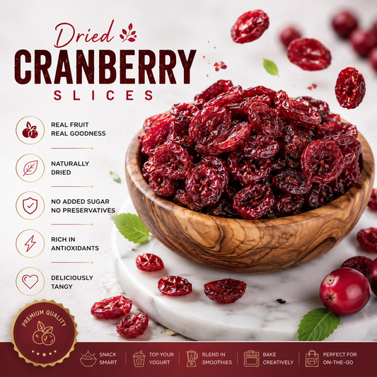 Cranberry Fruit Slices – Tasty, Tangy & Nutrient-Rich Superfood Snack