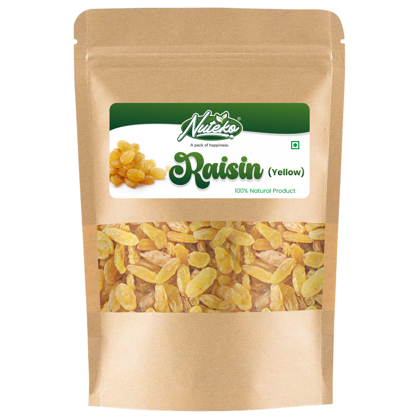 Premium Yellow Raisins (Kismis) – Naturally Sweet & Nutrient-Rich Dry Fruit