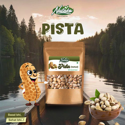 Premium Quality Salted Pistachios (Pista) With Shell – Crunchy & Nutritious Dry Fruit