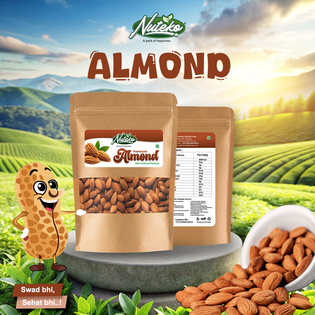 California Almonds (Badam) – Premium Quality Healthy Dry Fruit