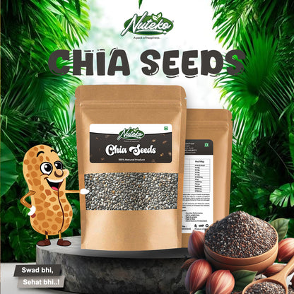 Chia Seeds – Rich in Fiber, Protein & Omega-3 | Premium Superfood