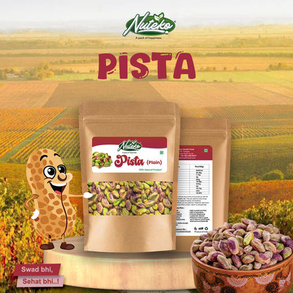 Plain Pistachio Without Shell (Pista) – Premium Quality | Healthy &amp; Nutrient-Rich Dry Fruit