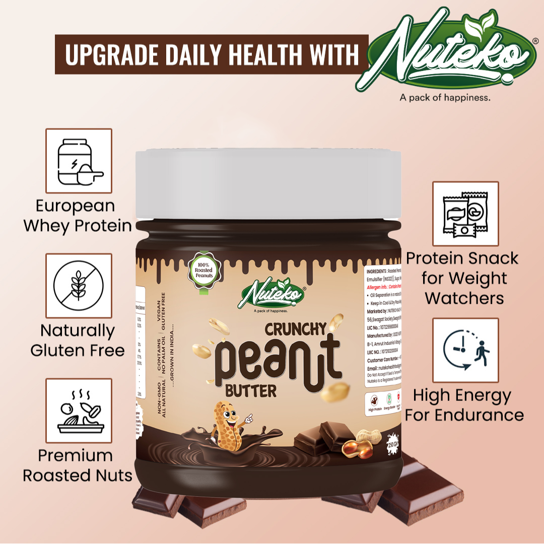 Chocolate Crunchy Peanut Butter – Rich Chocolate & Crunchy Peanut Goodness