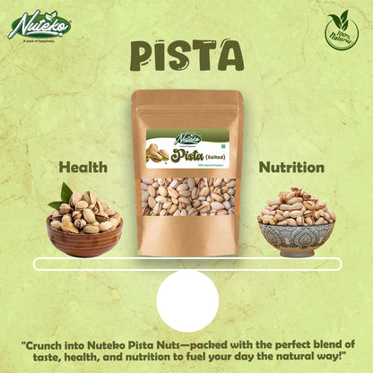 Premium Quality Salted Pistachios (Pista) With Shell – Crunchy & Nutritious Dry Fruit