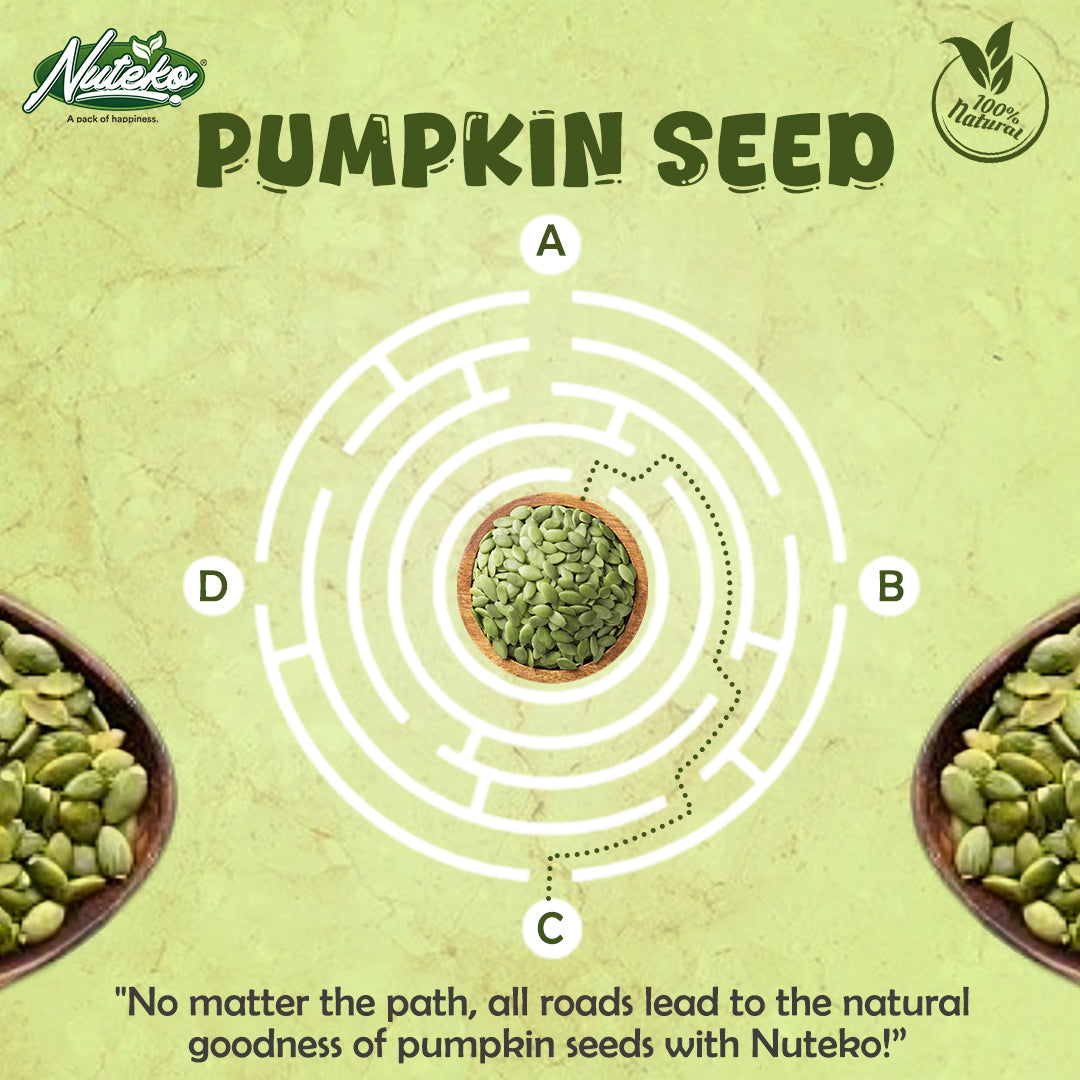 Pumpkin Seeds (Kaddu Ke Beej) – Premium Quality | Protein & Nutrient Rich Superfood