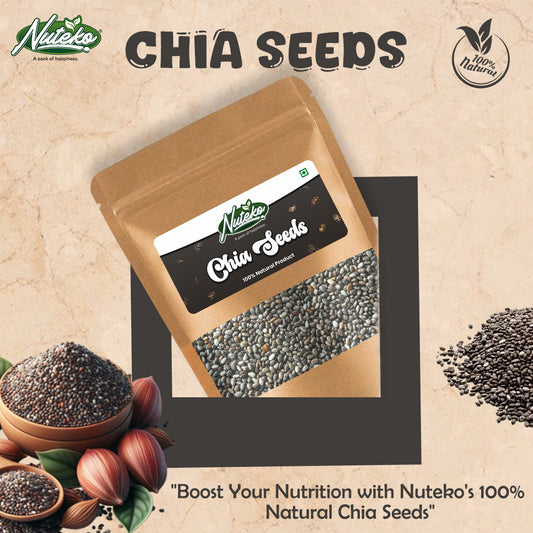 Chia Seeds – Rich in Fiber, Protein & Omega-3 | Premium Superfood