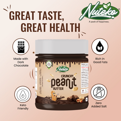 Chocolate Crunchy Peanut Butter – Rich Chocolate & Crunchy Peanut Goodness