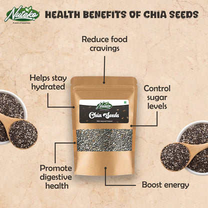 Chia Seeds – Rich in Fiber, Protein & Omega-3 | Premium Superfood