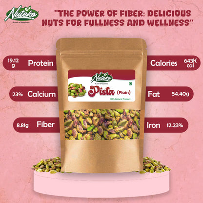 Plain Pistachio Without Shell (Pista) – Premium Quality | Healthy &amp; Nutrient-Rich Dry Fruit