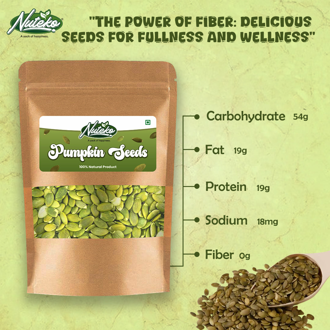 Pumpkin Seeds (Kaddu Ke Beej) – Premium Quality | Protein & Nutrient Rich Superfood