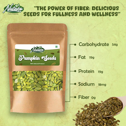 Pumpkin Seeds (Kaddu Ke Beej) – Premium Quality | Protein & Nutrient Rich Superfood