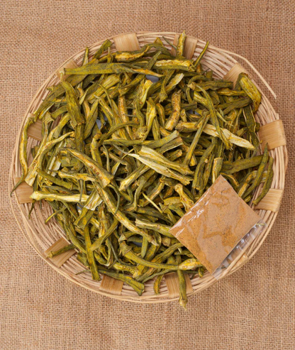 Bhinda Kachari Online | Bhindi (Okra) Flavoured Roasted Gujarati Snack | Nuteko Health Food