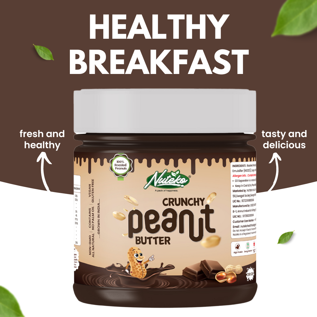 Chocolate Crunchy Peanut Butter – Rich Chocolate & Crunchy Peanut Goodness