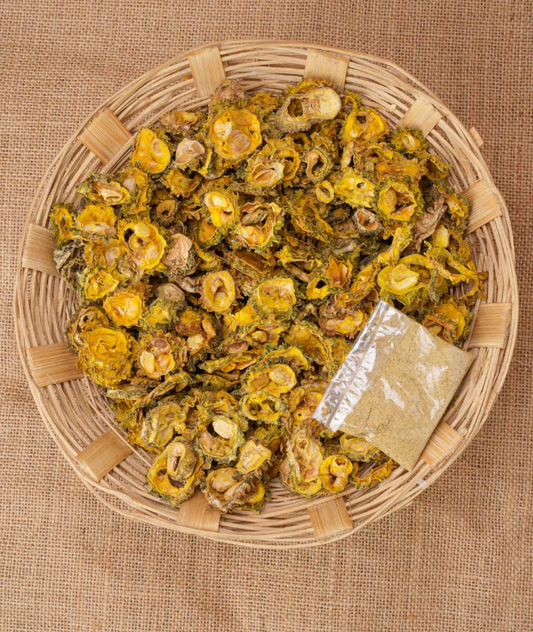 Karela Kachri Online | Bitter Gourd Roasted Gujarati Snack | Nuteko Health Food