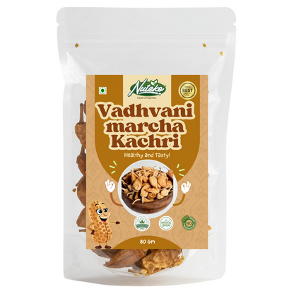 Vadhvani Marcha Kachri Online | Authentic Gujarati Spicy Roasted Snack | Nuteko Health Food